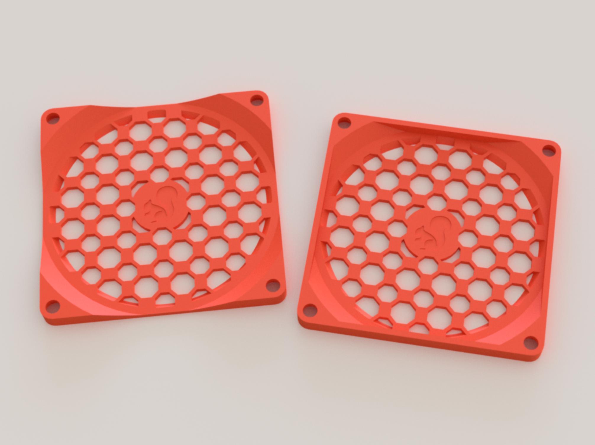 80mm fan grill