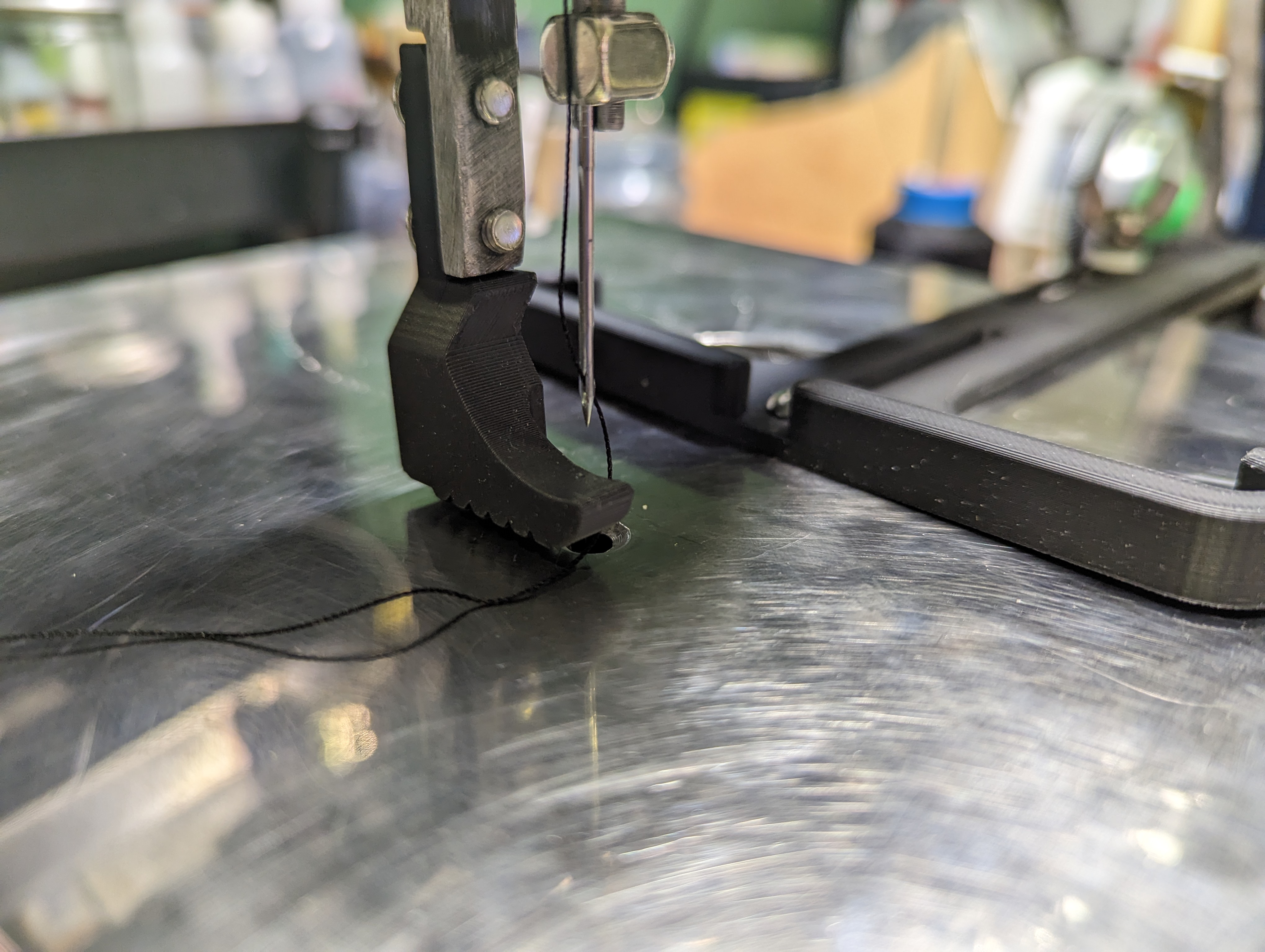 Chinese Leather Shoe Patcher foot