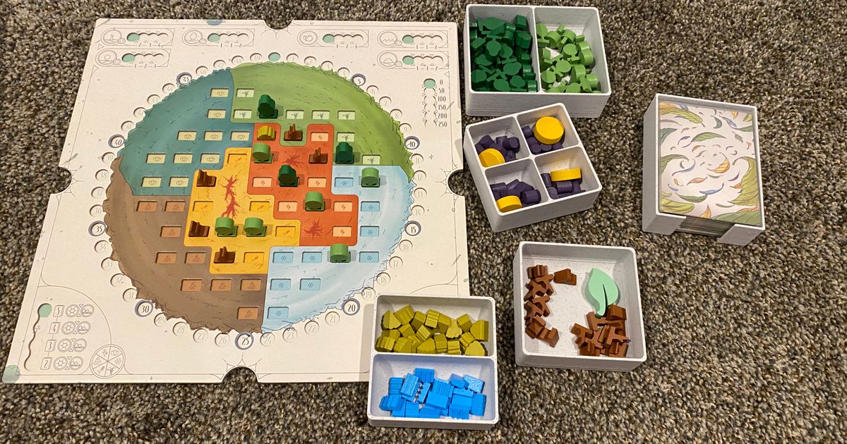Evergreen Board Game Playable Insert by tjdesign Download free STL model