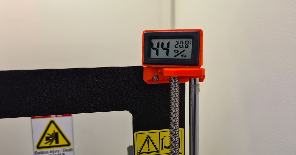 Bracket for Prusa Temperature sensor by Johan Download free STL model