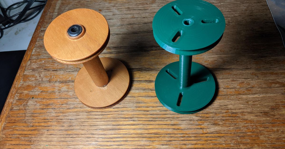 Bobbin for Ashford Spinning Wheel by zimboptoo Download free STL