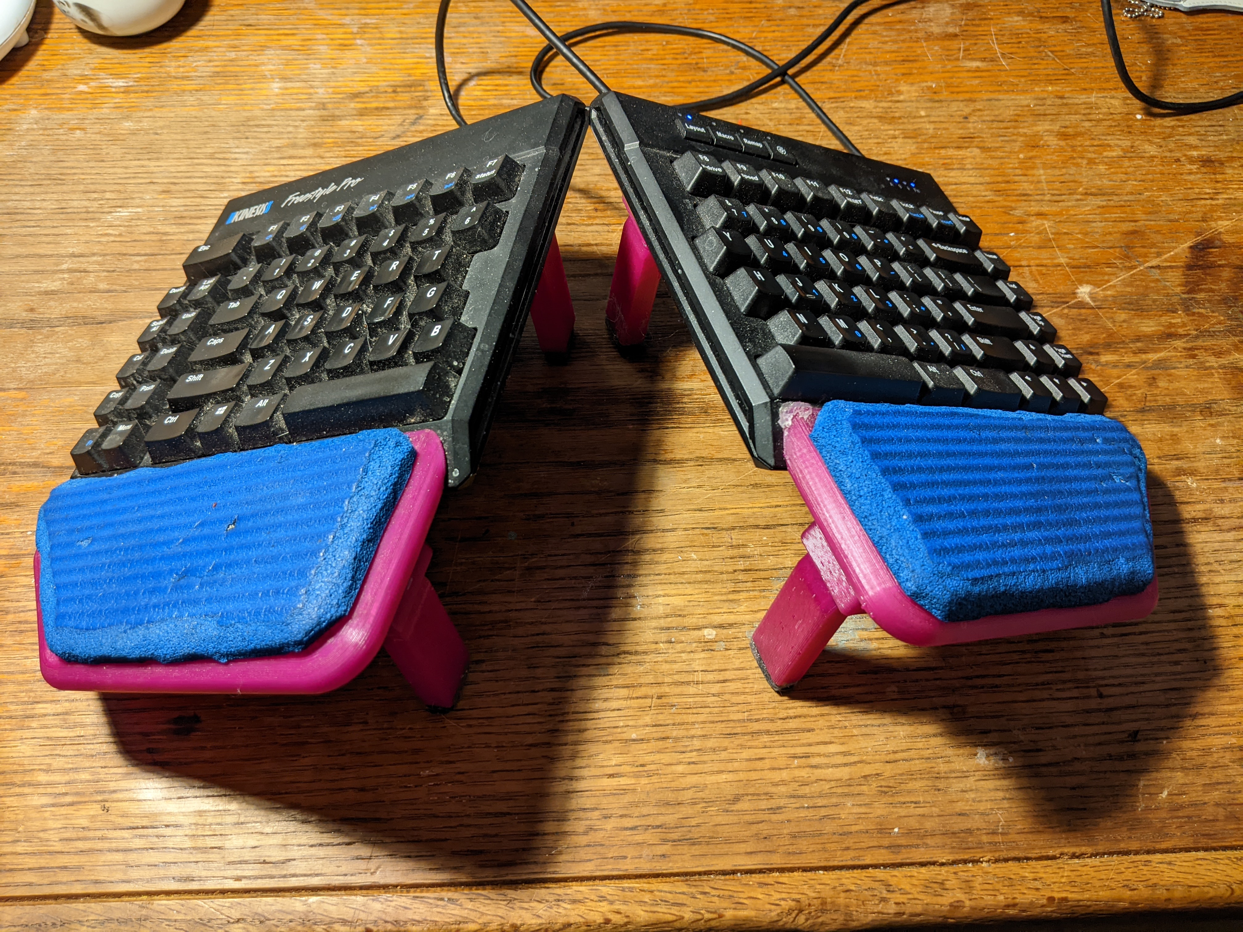 Kinesis Freestyle Pro Keyboard - Wrist Rest and Risers