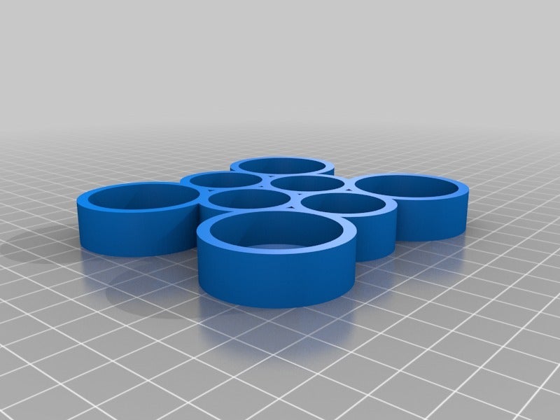 Container for Liquidbottles with 22mm an 30mm diameter