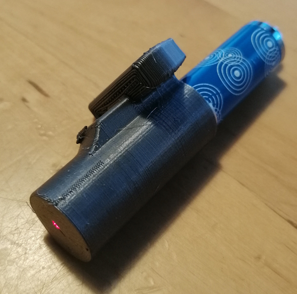 Miniatura 4 do modelo 3D Laser Pointer Mount / Case