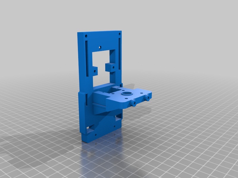 HEVO Extruder with Dual RJ45 Mount - bltouch or piezo