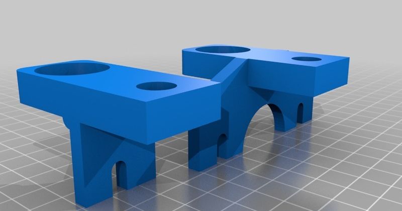 HEVO Z axis anti-wobble bracket by Foden | Download free STL model ...