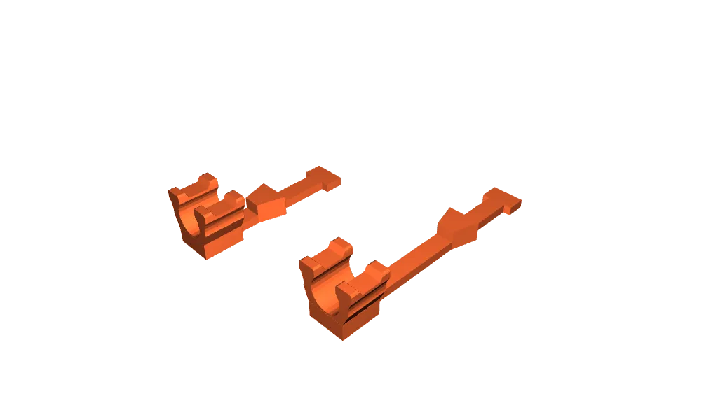 RJ45 Cable Clip Repair by Foden | Download free STL model | Printables.com