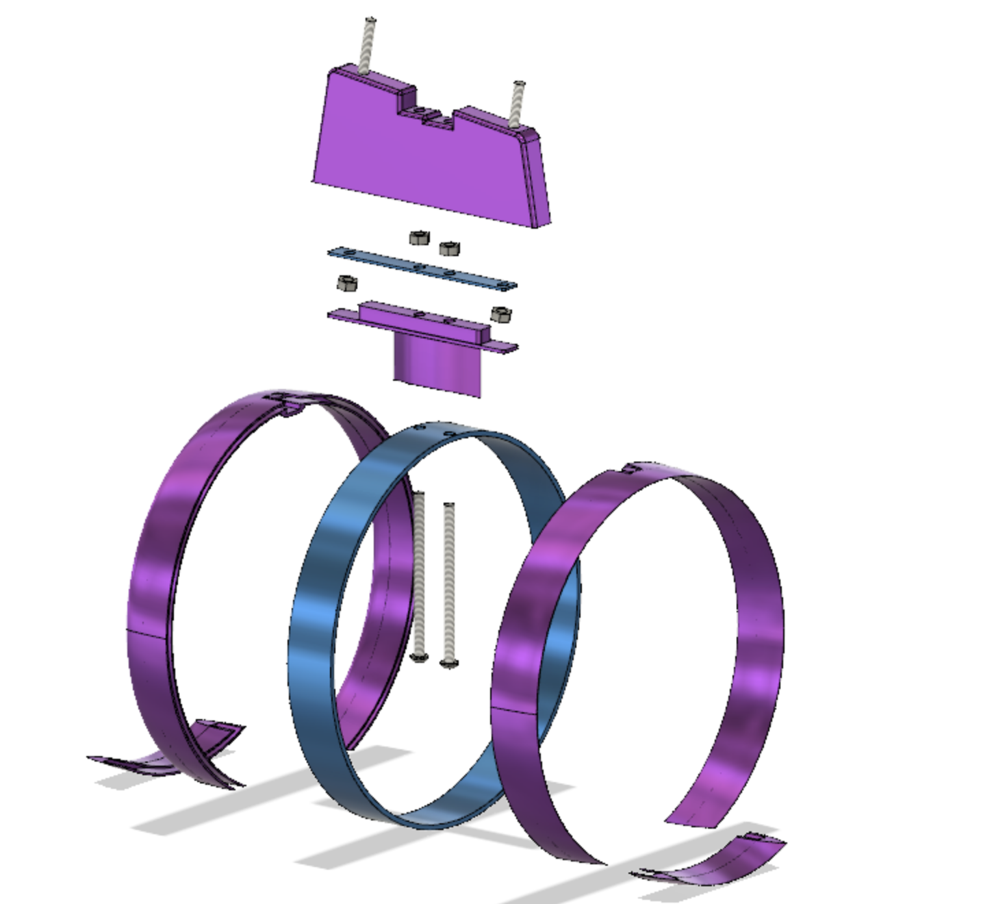 A22 Annular windsurf fin by Flex Download free STL model