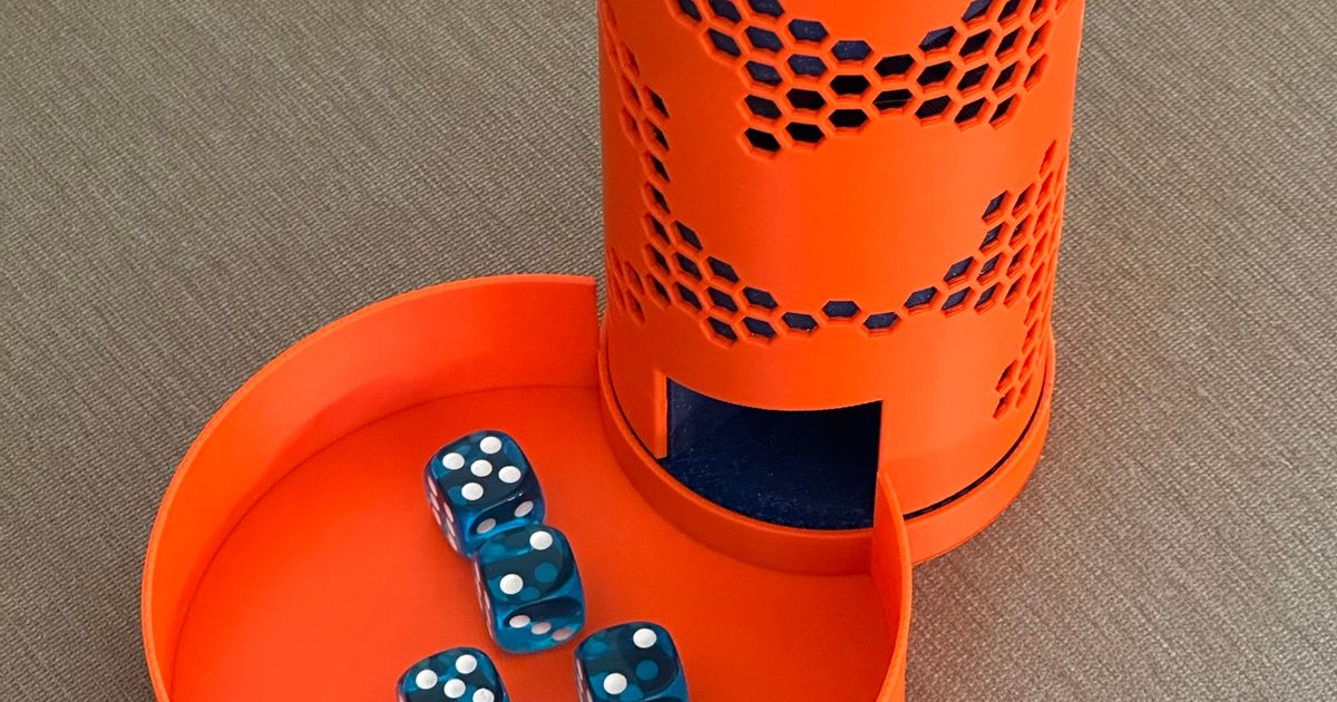 Dice Tray V2 for Contemporary Dice Tower/Storage by RAD3D Download