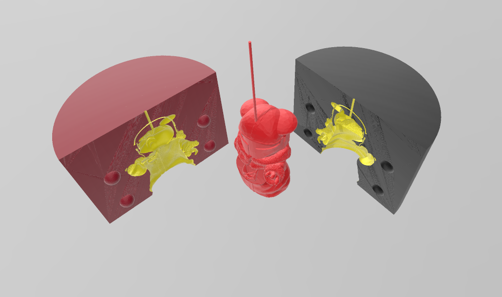 candle mold (crystal)