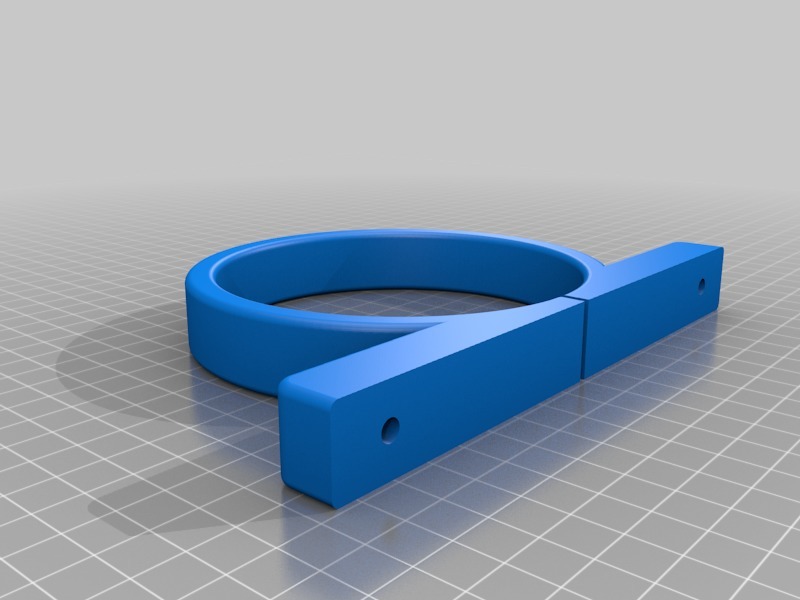 Car audio 100mm capacitor mounting bracket by kroiderCreations