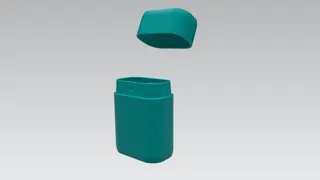 Box With Snap fit Cap