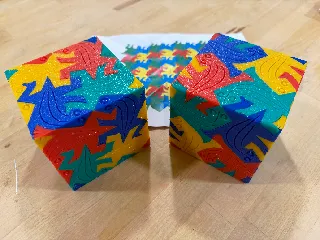 M.C. Escher Puzzle Cubes