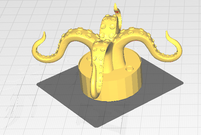 Tentacle Ring Holder