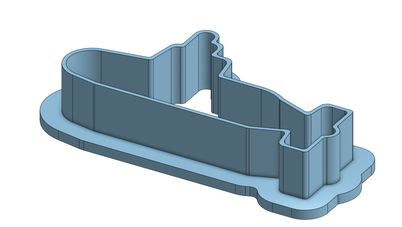 Submarine Cookie Cutter by Joshua Wolf Download free STL model