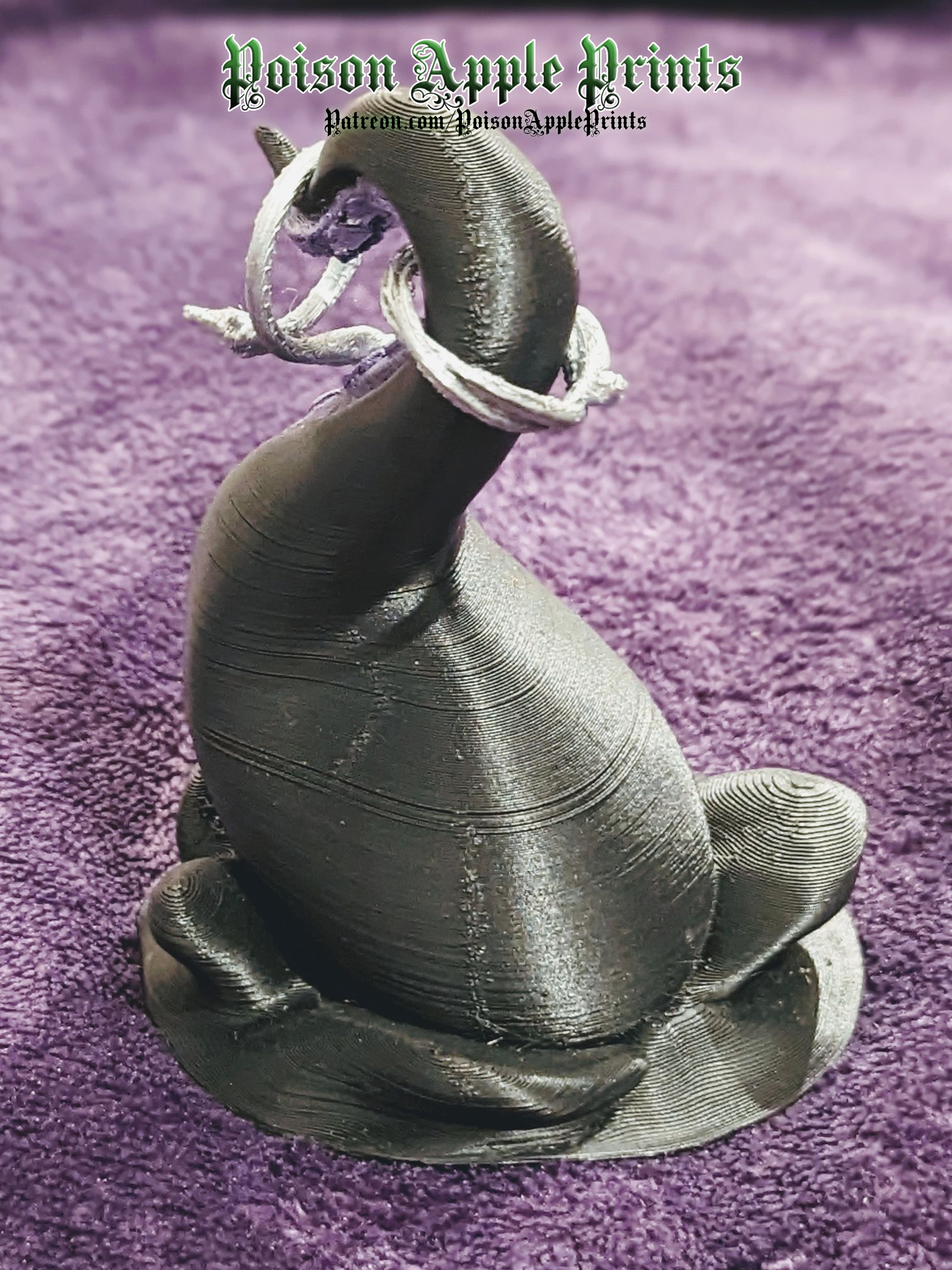 Miniatura 2 do modelo 3D Ursula Inspired Tentacle Ring Holder