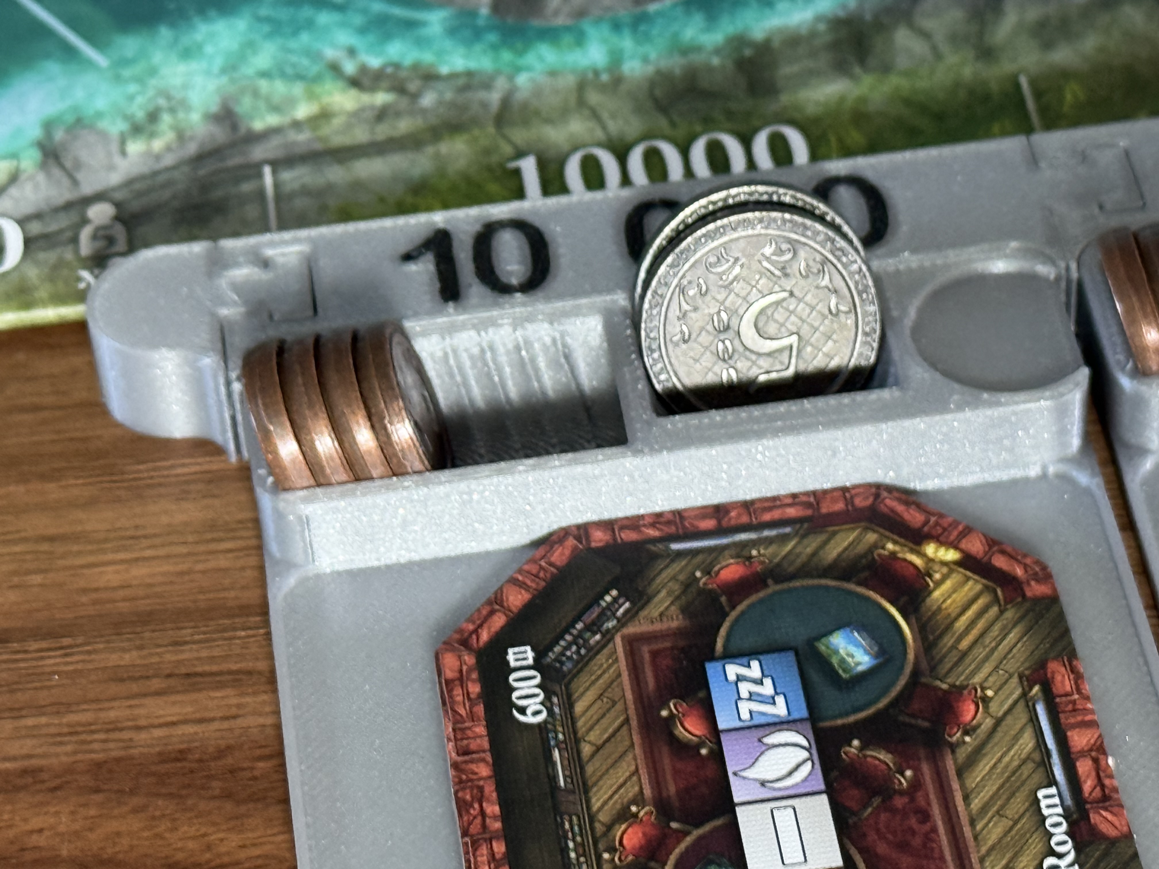 Castles of Mad King Ludwig Auction Tray for Kickstarter extras
