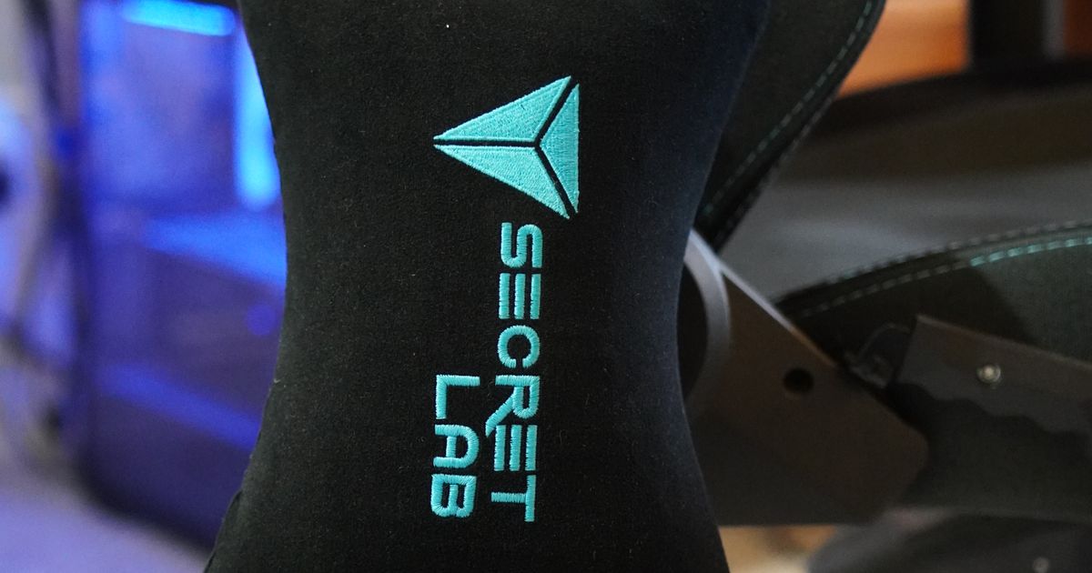 Secret Lab Chair Pillow Hangar by unlimitedbacon Download free STL model