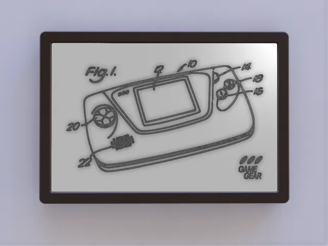 Game Gear Patent Art