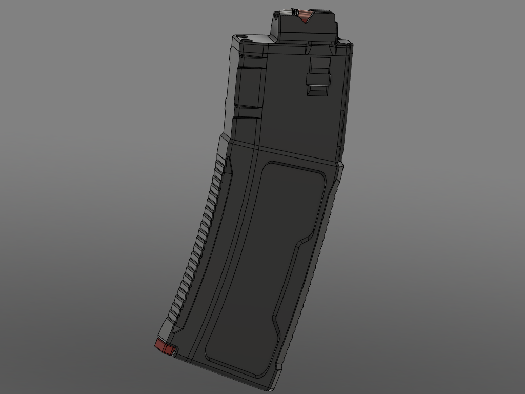 Modern Style Polymer v3 AR .22lr Conversion Magazine by GonzoStrange ...