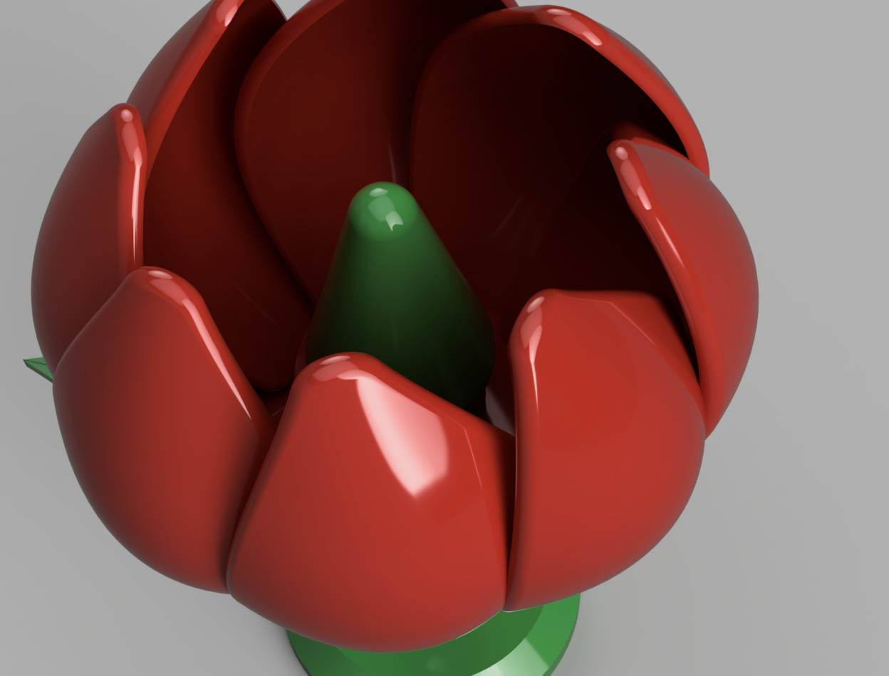 Miniatura 3 do modelo 3D Lotus Presentation Ring Box