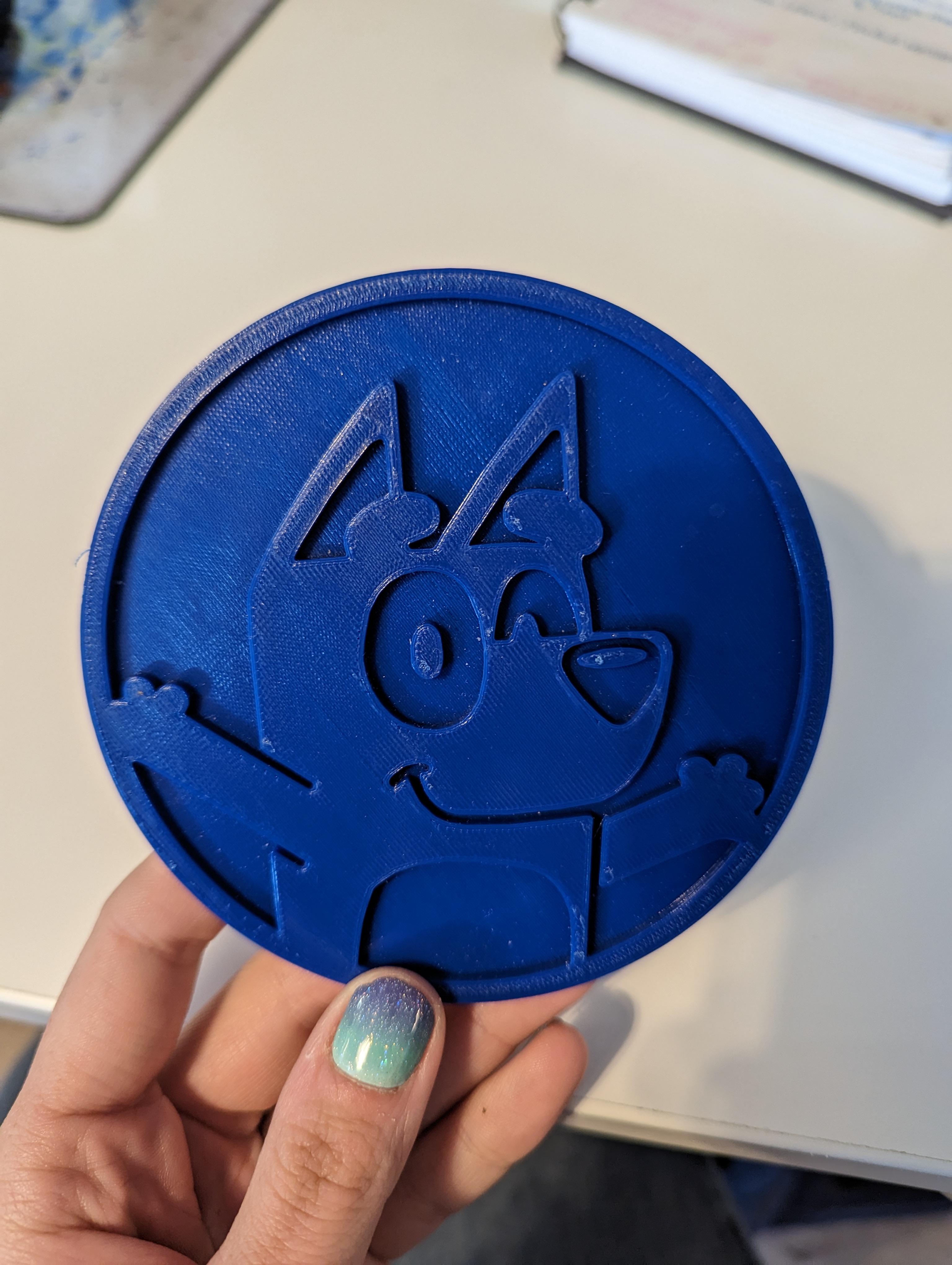Bluey family coasters