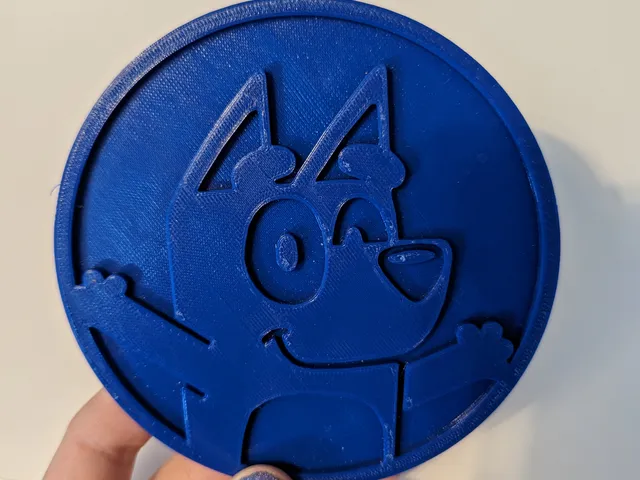 Bluey family coasters
