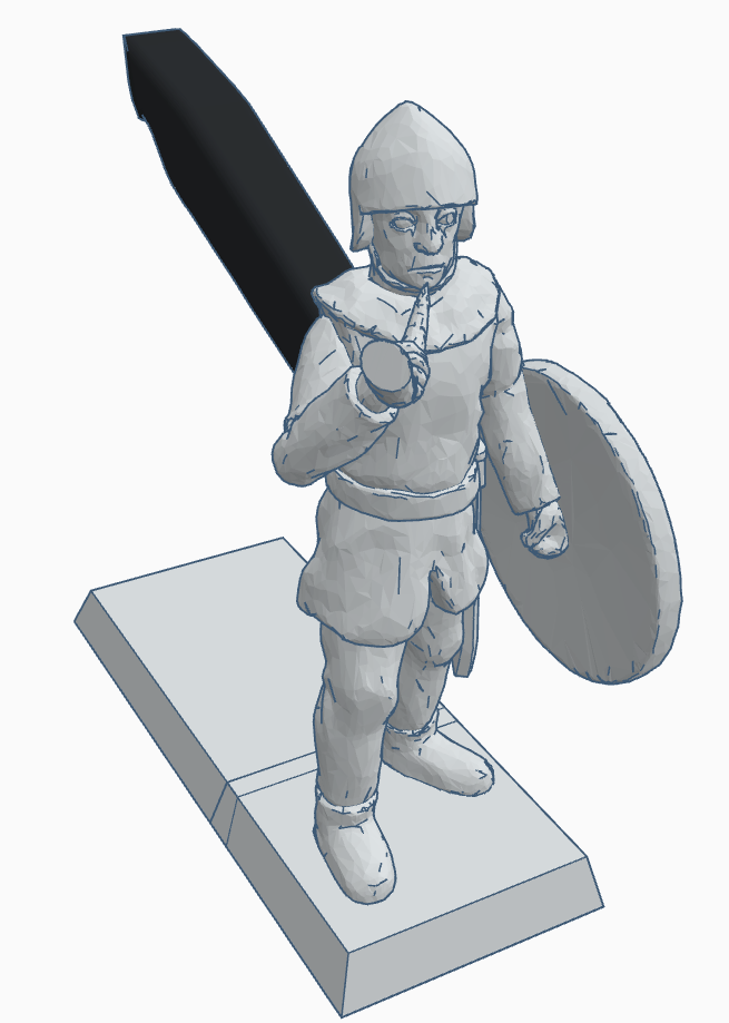 Knife in the back parody one blade holder