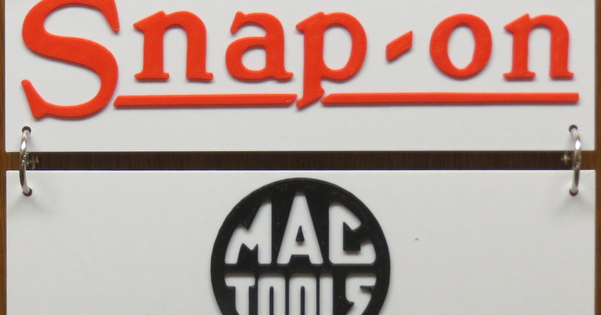 Vintage Tool Logos 3 by YumanBeing Download free STL model