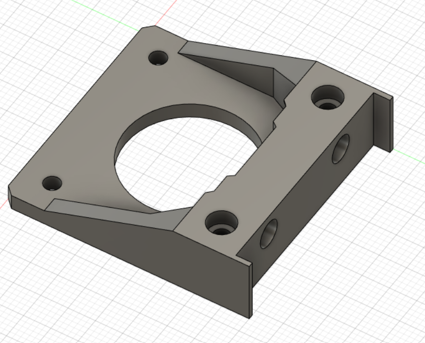 Ender 3 s1 Pro Z axis motor mount