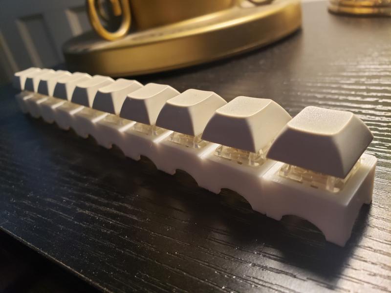 Miniatura 2 do modelo 3D modular MX keyswitch socket