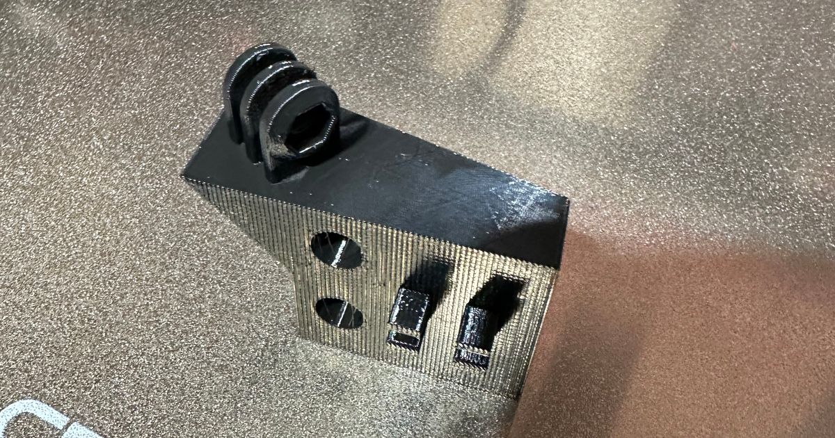Ender 3 S1 Plus GoPro Corner Mount by Mark Andrews | Download free STL ...