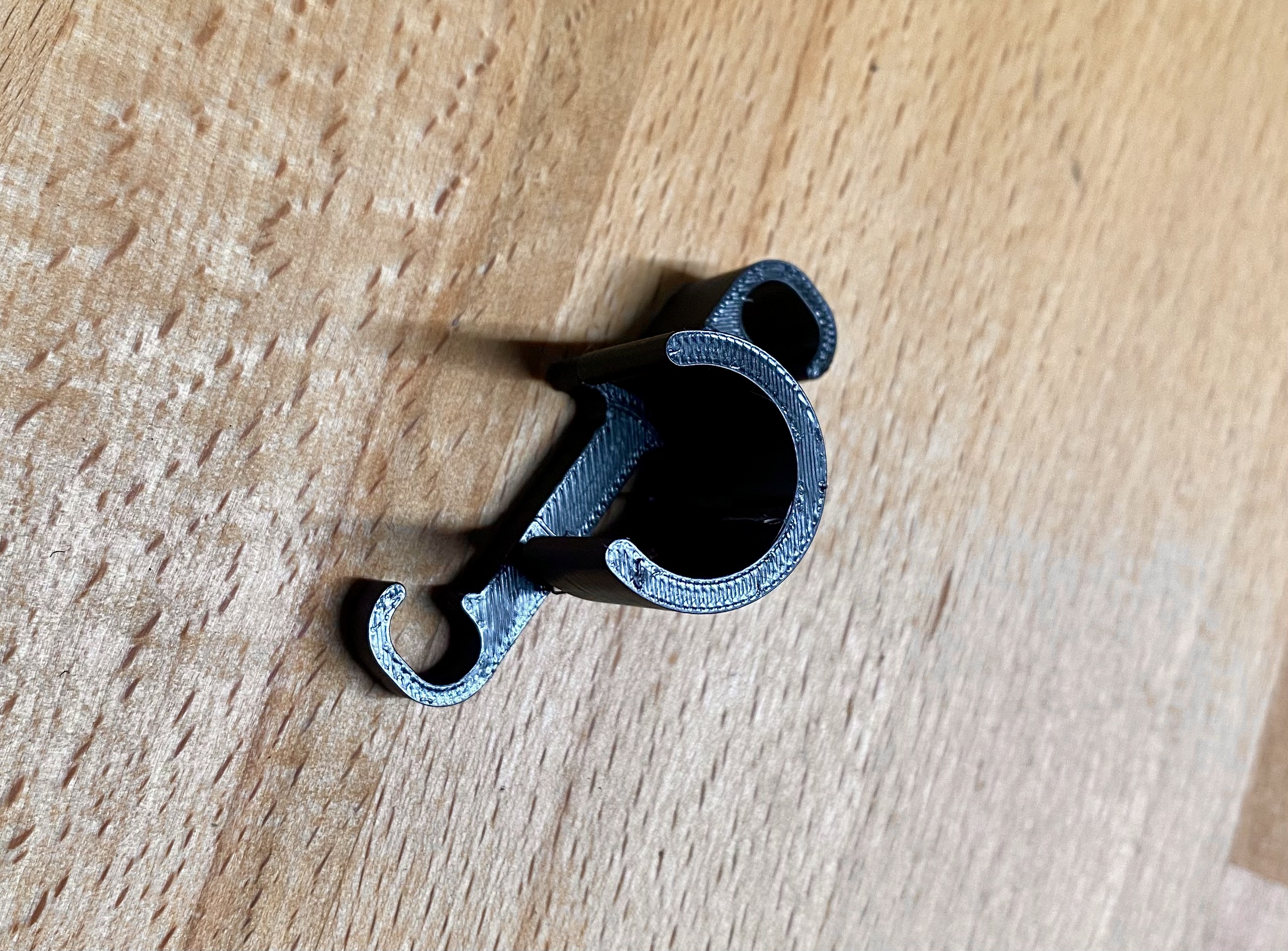 exposure tracer saddle mount