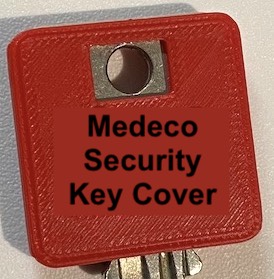 Medeco security key cover