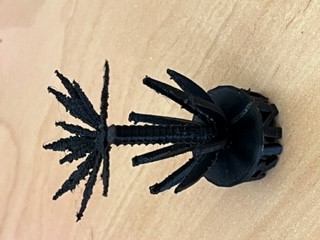 Miniatura 2 do modelo 3D Ring Holder Palm tree