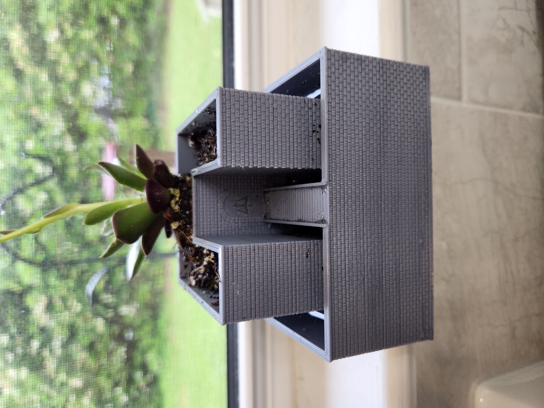 Self Watering Castle Planter with Moat