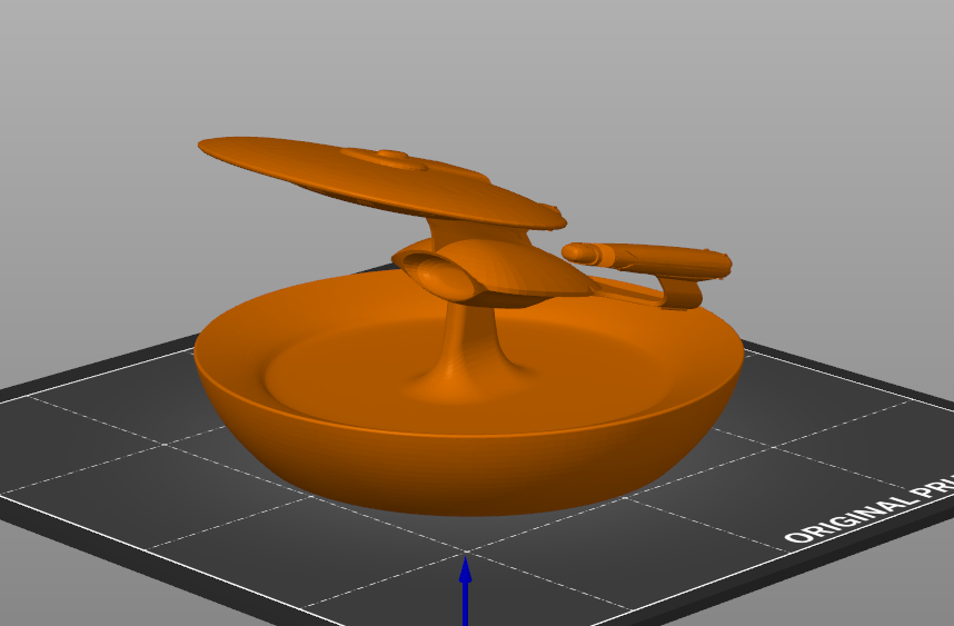 NCC 1701-D Enterprise Ring Holder