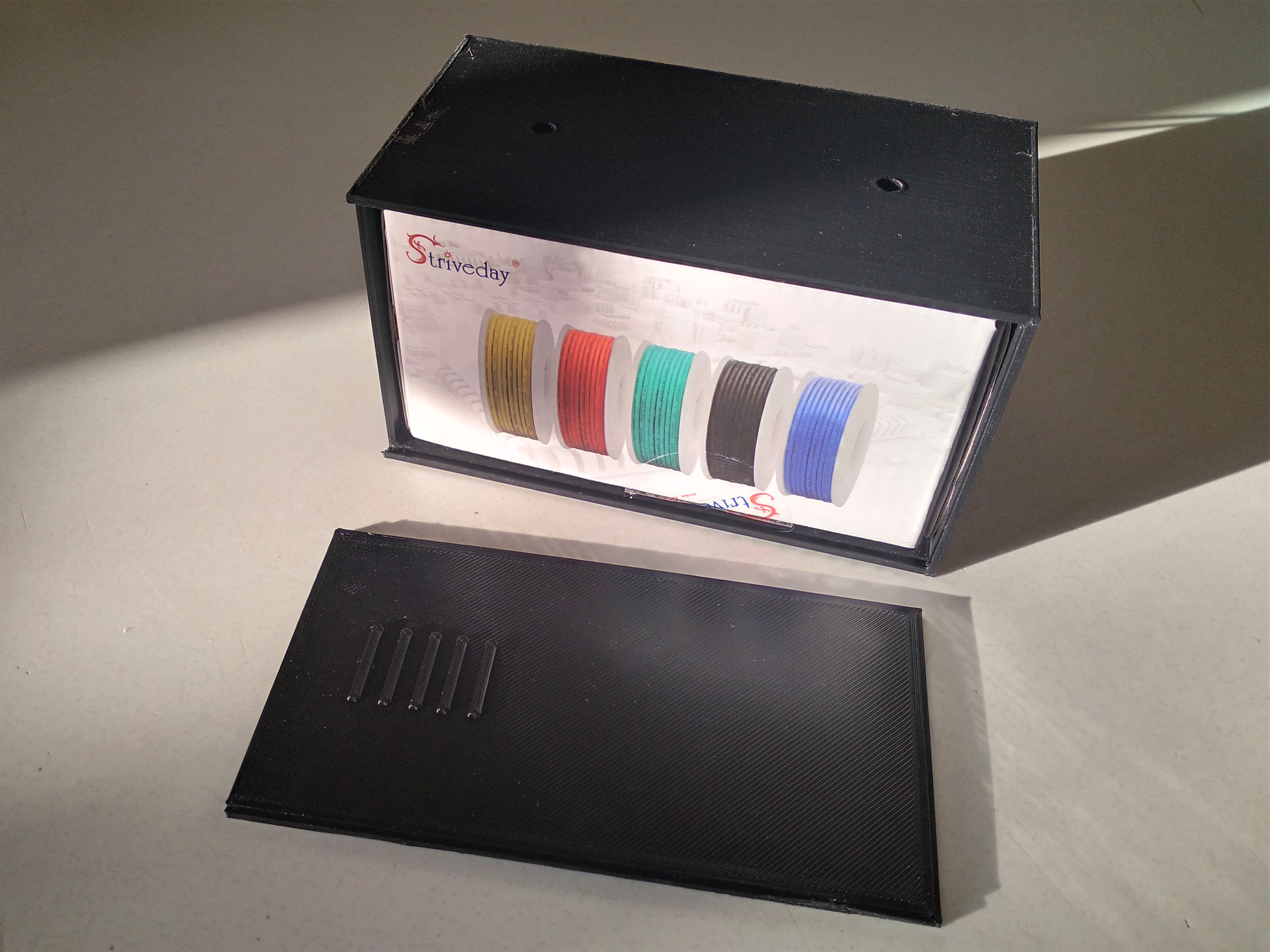 Mountable Wire dispenser by MadP 3D Download free STL model