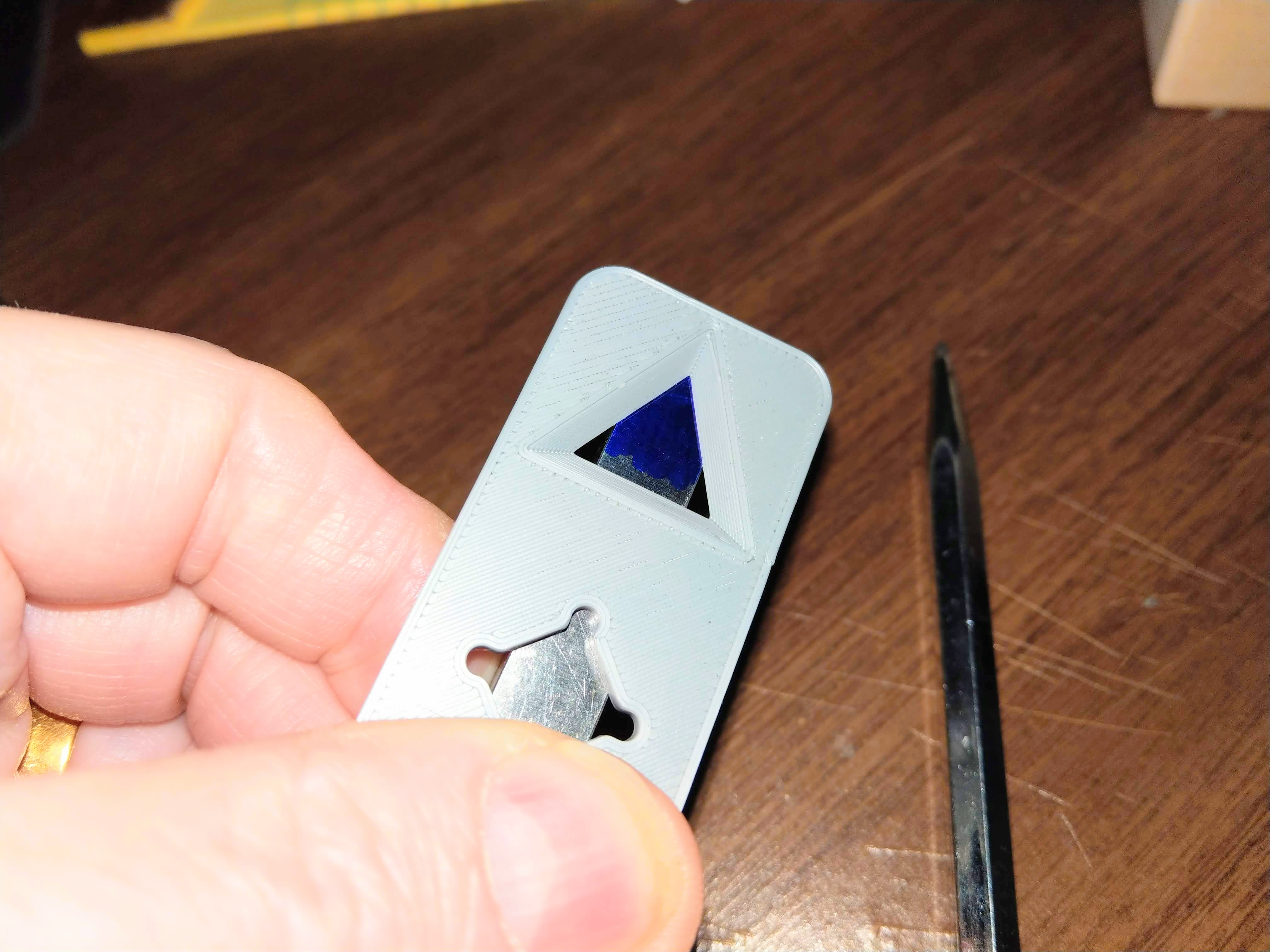 Threading Tool Grinding Gauge by kaje Download free STL model