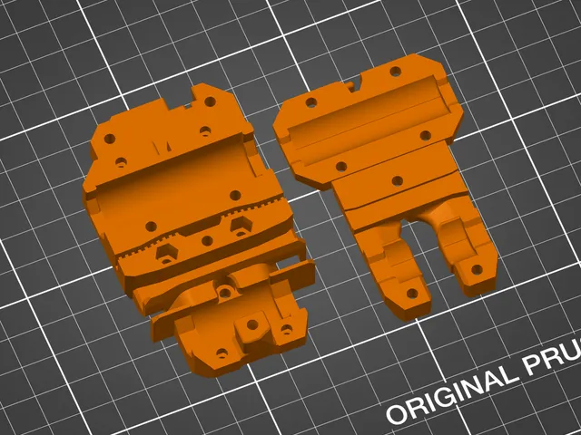 Bear Extruder LM8LUU X-axis carriage