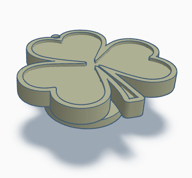Shamrock Croc Shoe Charm