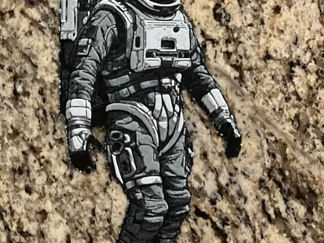 Man in a Spacesuit Graphic Art