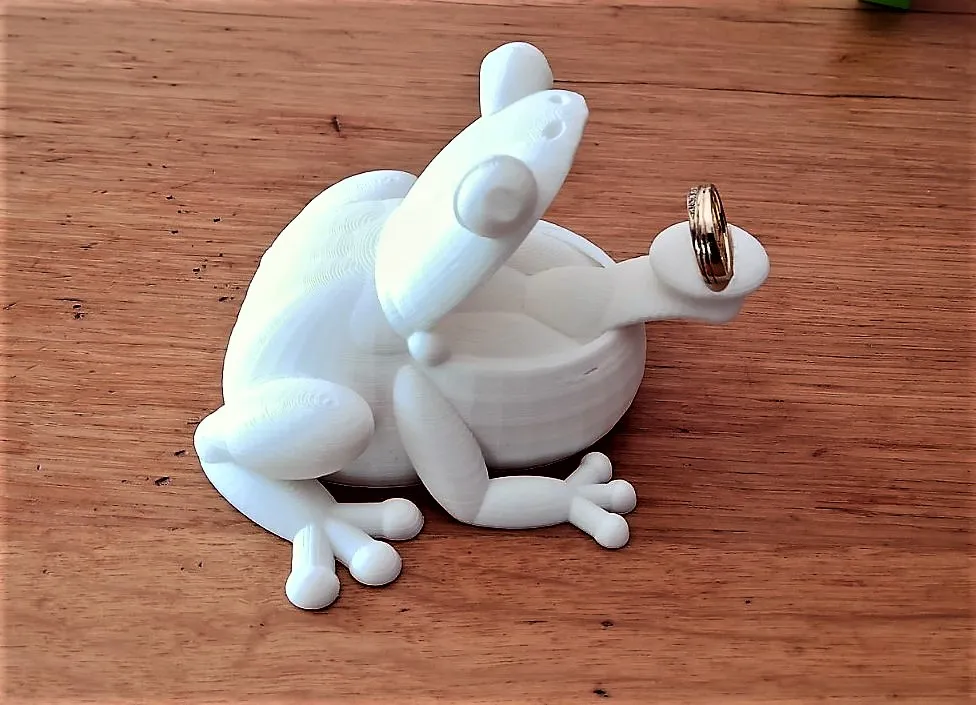 Frog Ring Holder by GearGrease