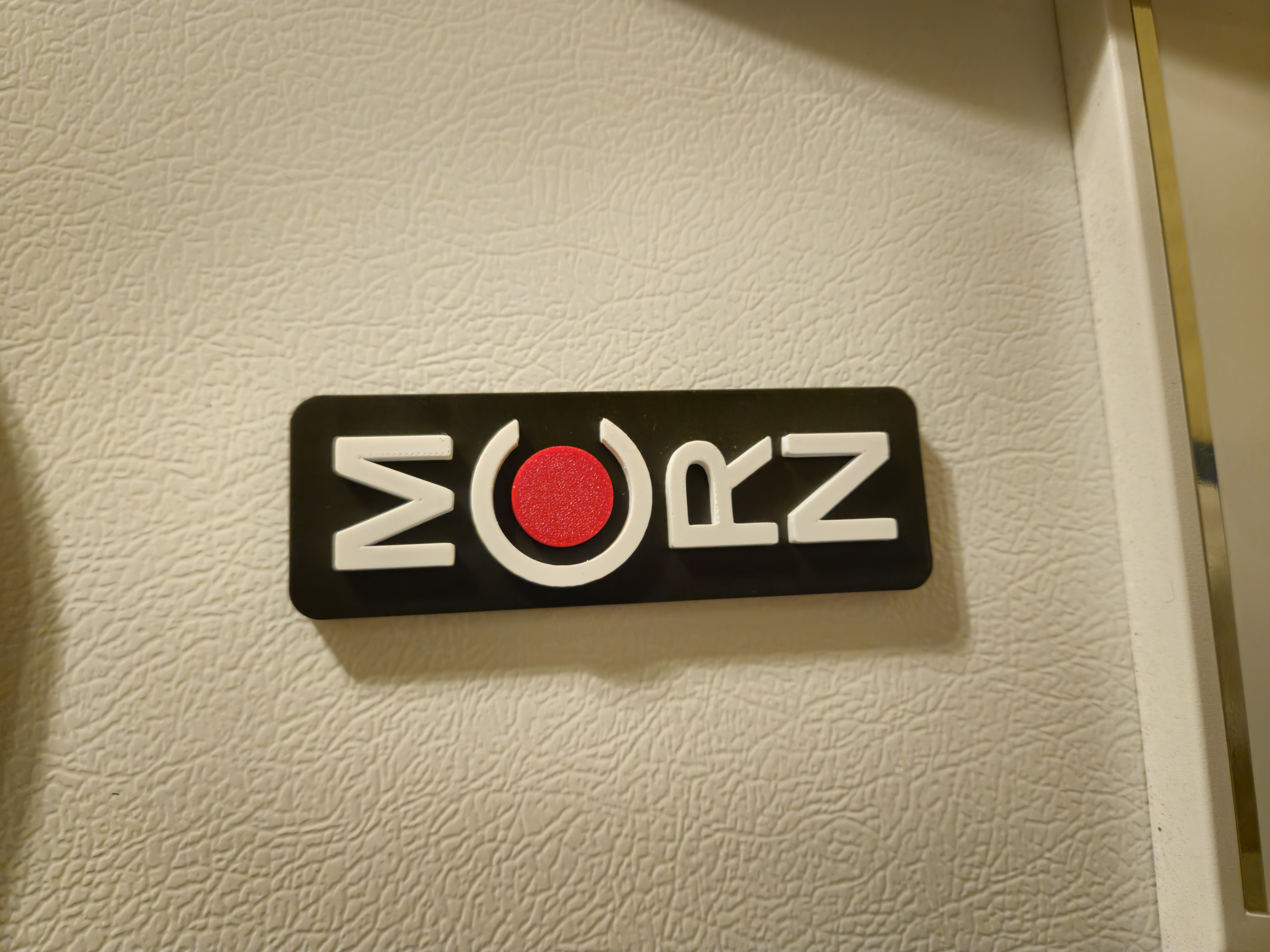 MCRN logo fridge magnet