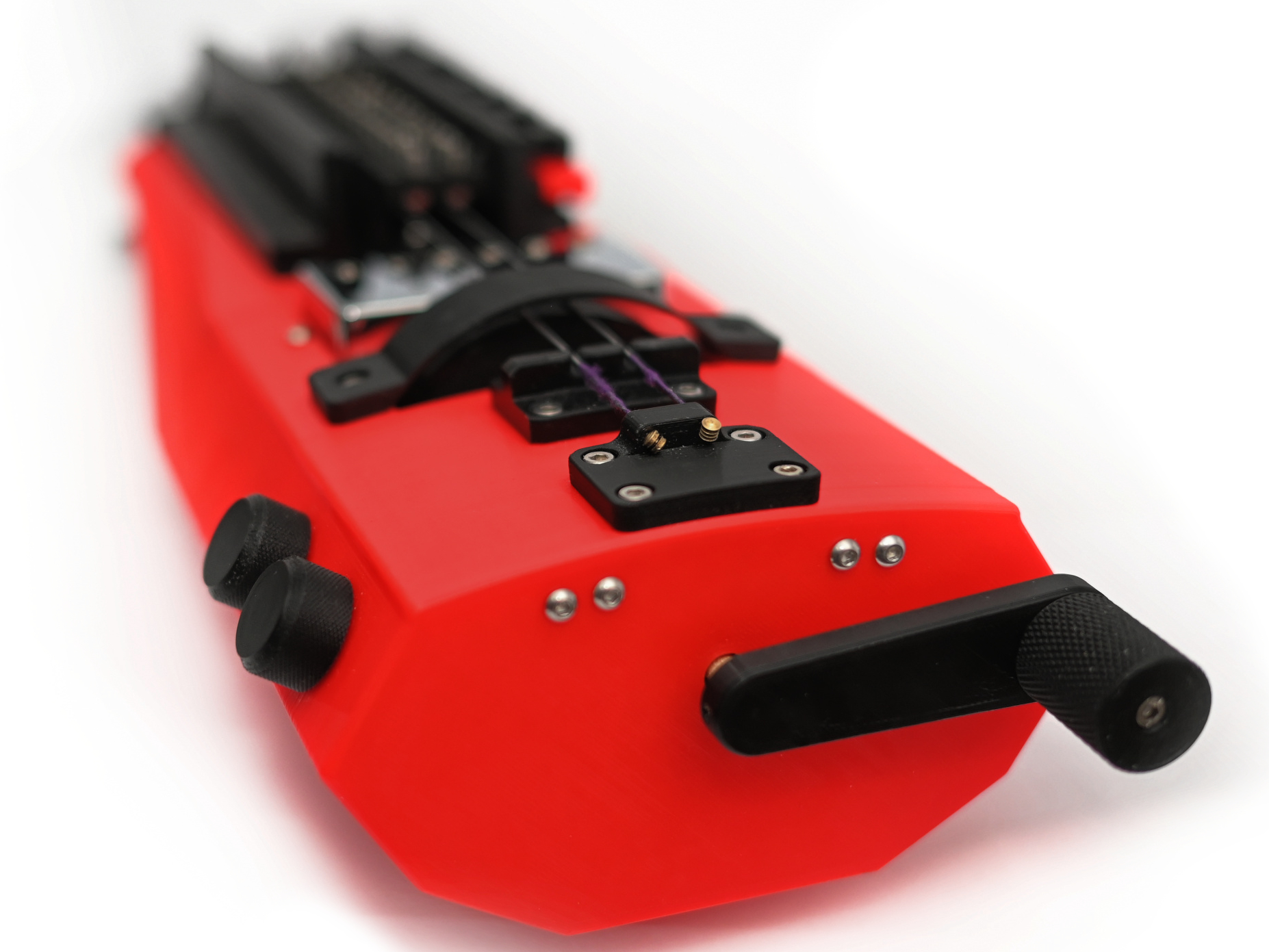 3d printed shop hurdy gurdy