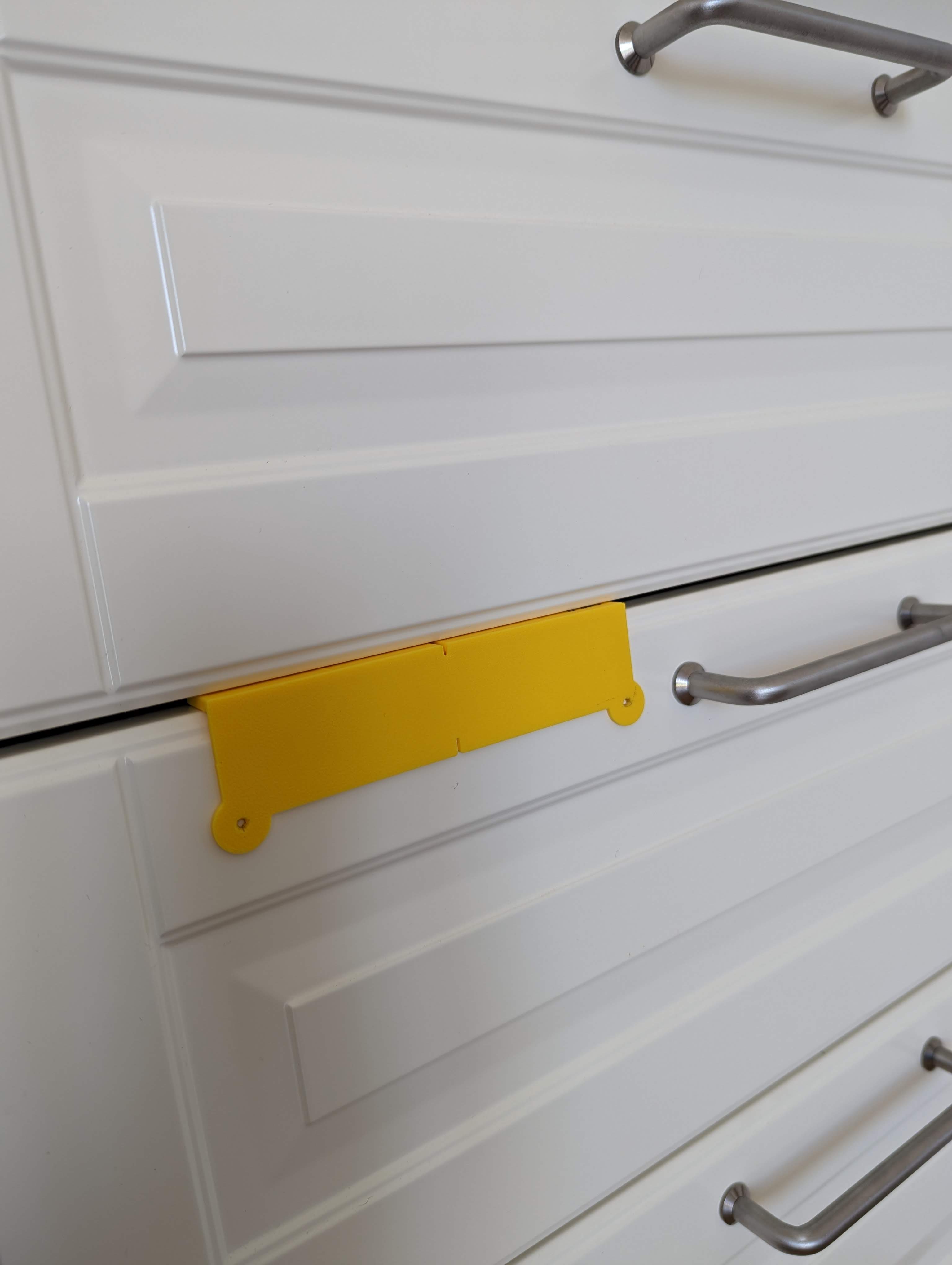 Handles drilling template for Ikea Bodbyn by Dežo Download free STL