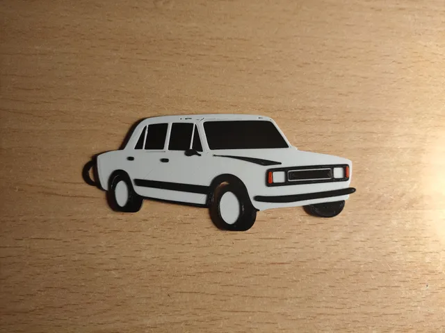 Seat 124 keychain
