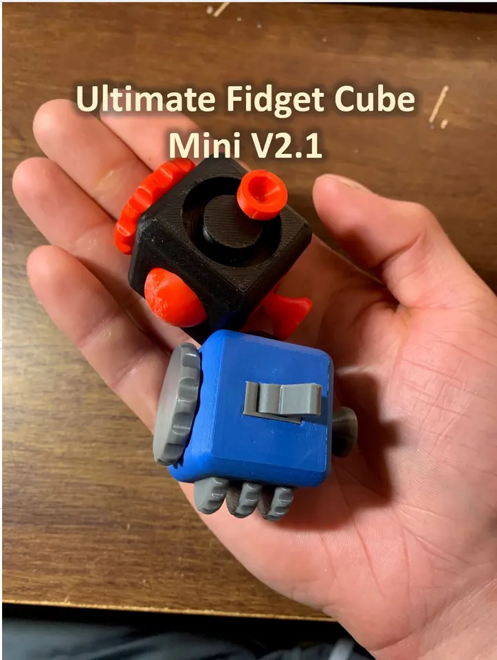 Ultimate Fidget Cube Mini V2.1 by Jones | Download STL model | Printables.com