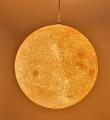 Designer Moon Lamp by Frank Deschner, Download free STL model