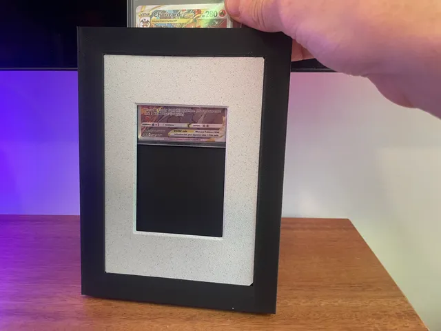 Trading Card Toploader Frame